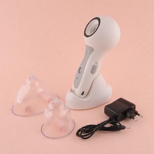 Elektronisk bröstvakuum kroppskopp Anticelluliter Massage Device Terapi Cehuloss Bantning Behandling