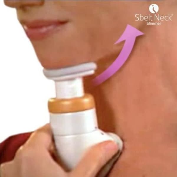 CBER07149-Double Chin Reducer och Nack Massager Bälte Nacke smalare