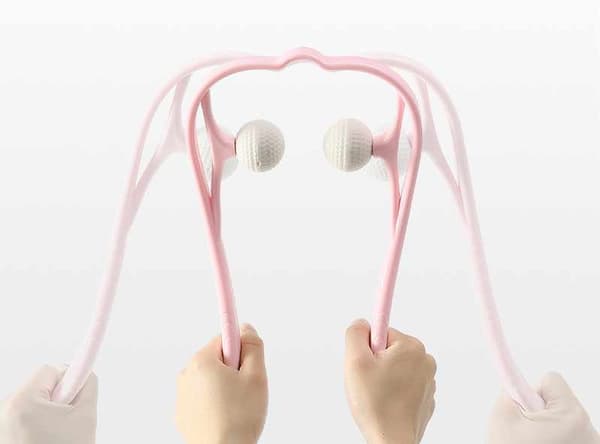 Massageverktyg - Nacke Rengör Klo 10 st Rosa Rosa