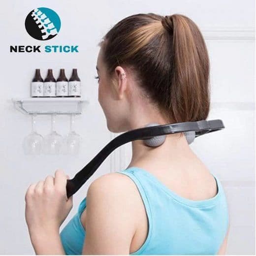 Nackmassageapparat - MAVURA - NeckStick - Självmassageapparat mot spänningar