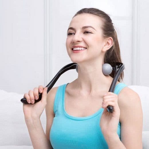 Nackmassageapparat - MAVURA - NeckStick - Självmassageapparat mot spänningar