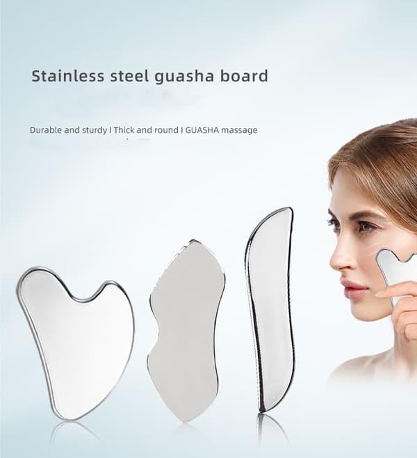 INF Gua Sha Set Facial Beauty Tools Face Roller Skin Massager
