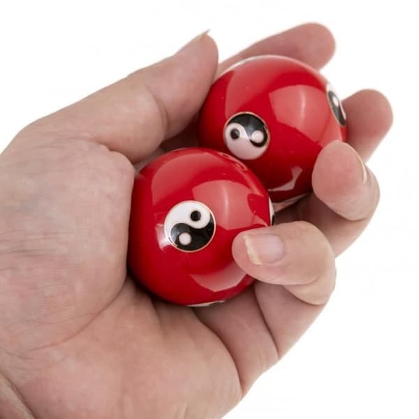 Qi Gong Hälsobollar - Yin Yang modell 40Mm
