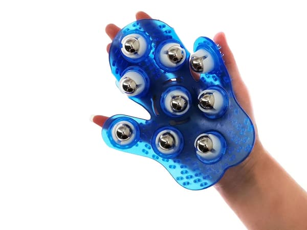 Massagehandske med Kulor – Kroppsmassage