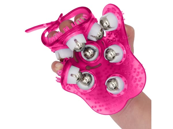 Massagehandske med Kulor – Kroppsmassage