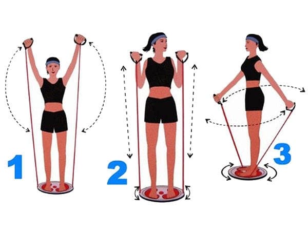 Roterende Træningsplade – Fitness