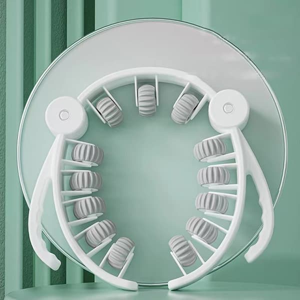 INF Opgraderet benmassager - 12 ruller design til slankere ben