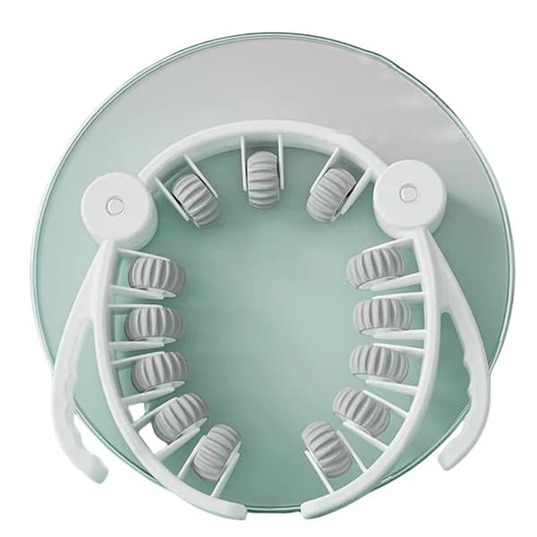 INF Opgraderet benmassager - 12 ruller design til slankere ben