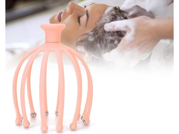 Huvudmassage / Huvudkliare / Skalpmassage, Massera hårbotten