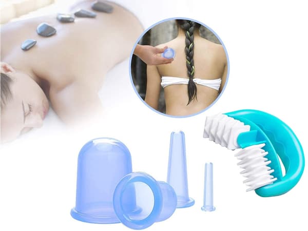 Kinesisk bubbelset kroppsmassager i silikon