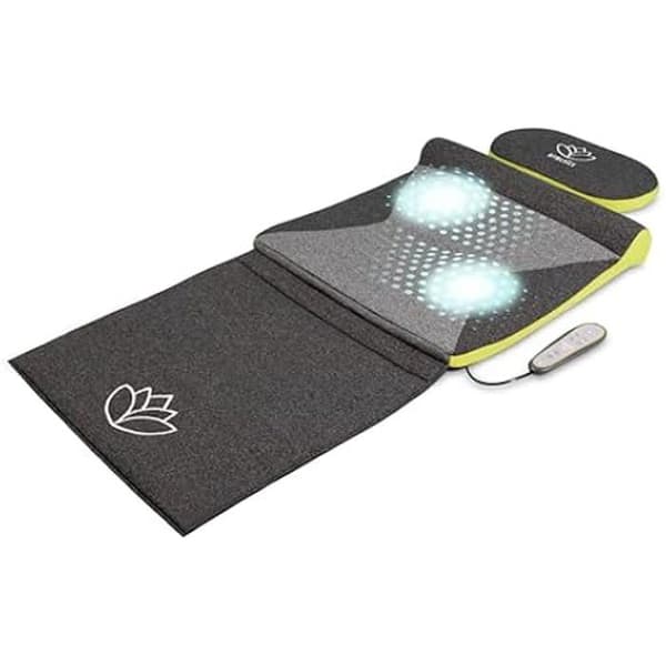 HoMedics XS Stretching Mat - Fjärrkontrollerbar - Förprogrammerbar Yoga/Home Stretching - Rygg