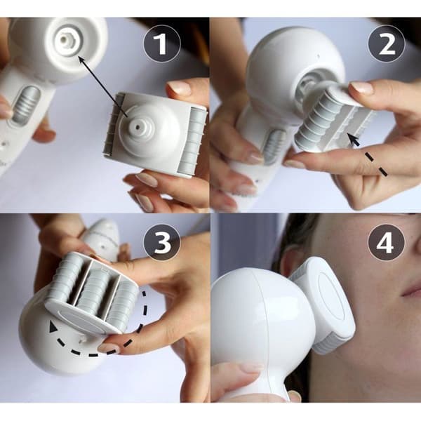 Prorelax manuell massageapparat - 92936 - Prorelax sugkopp med massagerullar för vakuummassager