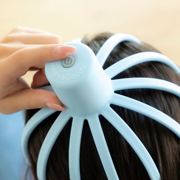 VIBRATIONELL Scalp Massager Avslappning Uppladdningsbar INNOVAGOODS
