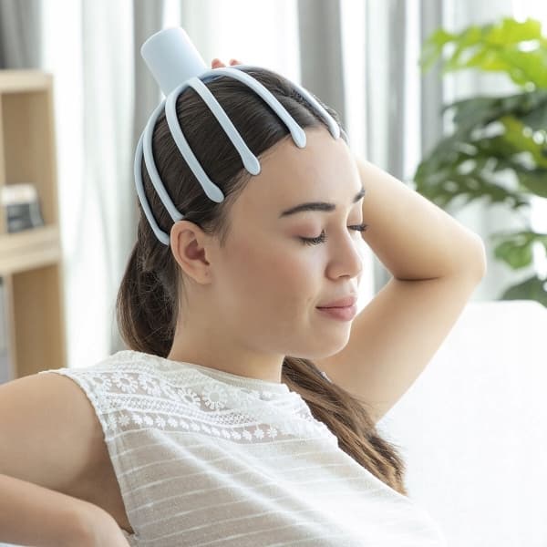 VIBRATIONELL Scalp Massager Avslappning Uppladdningsbar INNOVAGOODS