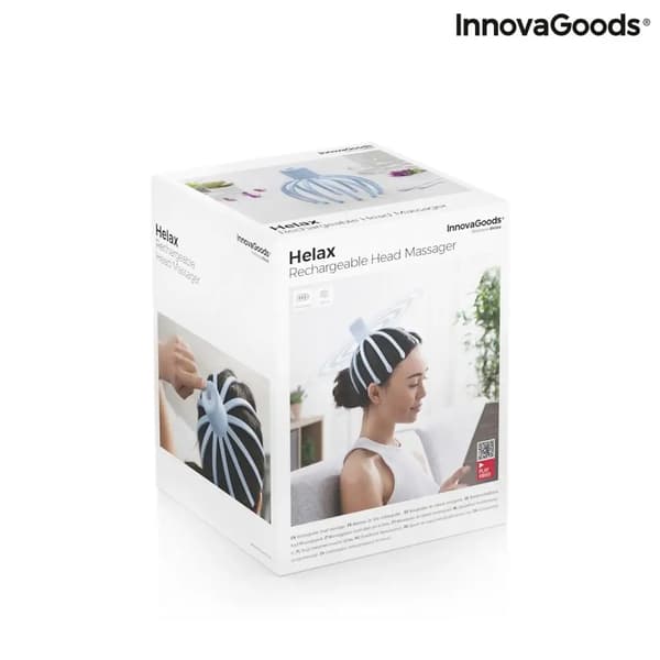 VIBRATIONELL Scalp Massager Avslappning Uppladdningsbar INNOVAGOODS