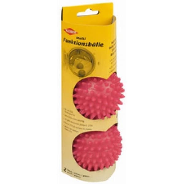 kleiber kleiber tvätt- och massageboll, set om 2, grön svart svart Svart