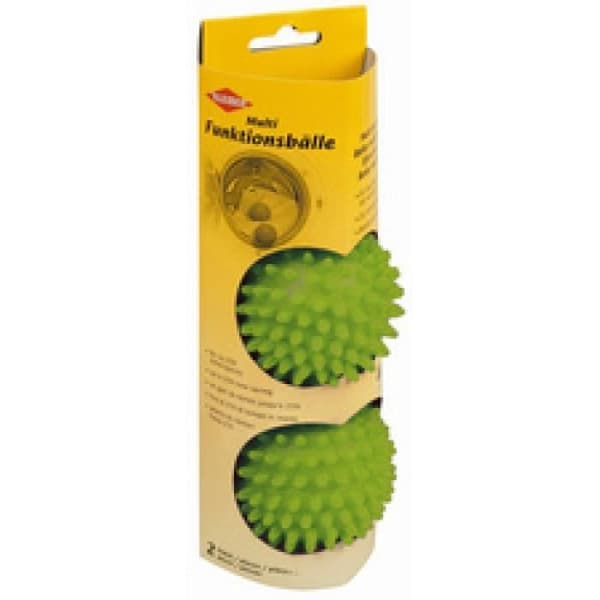 kleiber kleiber tvätt- och massageboll, set om 2, grön svart svart Svart