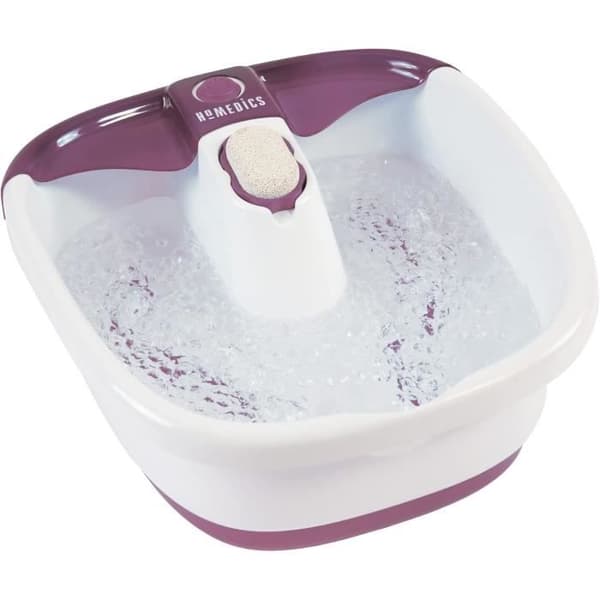 Hydromassager - HOMEDICS - Spa för fotmassage - Värmande - Avkopplande bubblor - Skostorlek 44