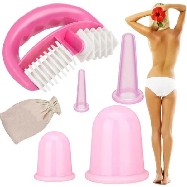 Massageset Cupping och Scraping Gua Sha