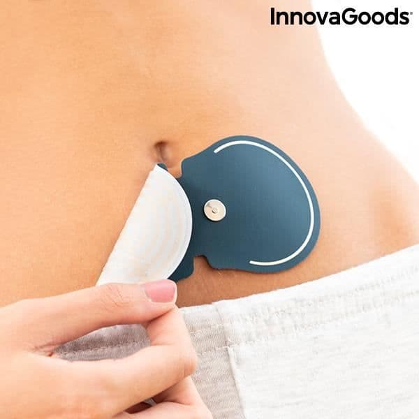 InnovaGoods Moonlief ersättningsplåster för menstruationssmärta för massageapparat (paket med 2)