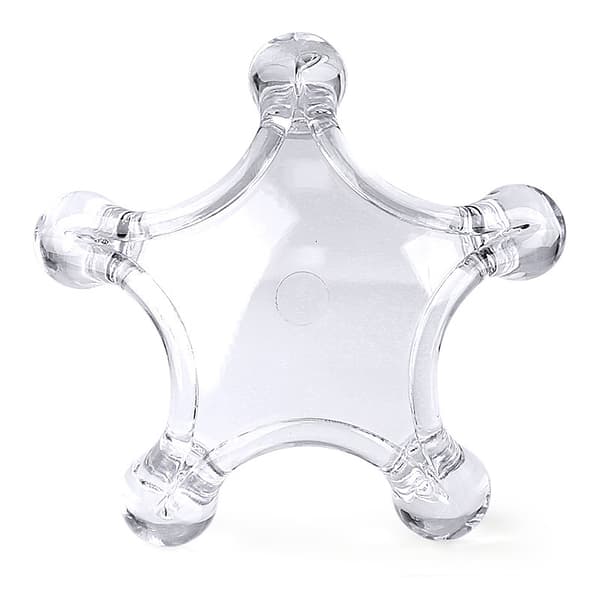 INF Handhållen akupressurmassageapparat Transparent