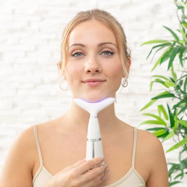 Double Chin Reducer med fototerapi, termoterapi och vibration Kinred InnovaGoods