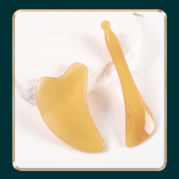 INF Gua Sha skrapemassasjesett for ansikt og kropp