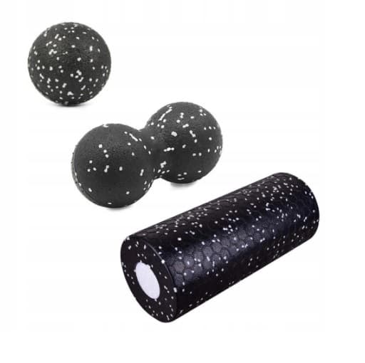 EPP MASSAGESET 4IN1 ROLLER + BALL + DUOBALL CROSSFIT MASSAGER