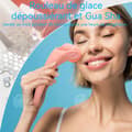 Miniatyrbild 4 av 4: INN Manuell Ice Facial Massager Rosa Kosmetisk Rolling Massage Facial Ice Face Roller för ansiktsmassage och minska svullnad
