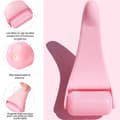 Miniatyrbild 2 av 4: INN Manuell Ice Facial Massager Rosa Kosmetisk Rolling Massage Facial Ice Face Roller för ansiktsmassage och minska svullnad