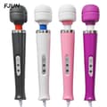 Miniatyrbild 2 av 4: 10 hastigheter Ny Vibrabor Magic Wand Massager Big Magic AV Massage Stick Vibratorer Sexleksak - Typ USB Laddning Svart
