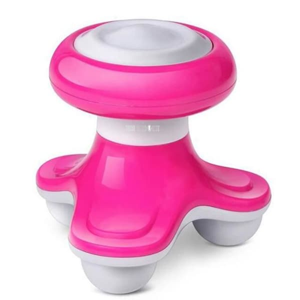 TD® Mini Compact Batteridriven Sports Massager - Elektrisk Vibrerande Massager USB-driven och AAA-batteri - Rosa