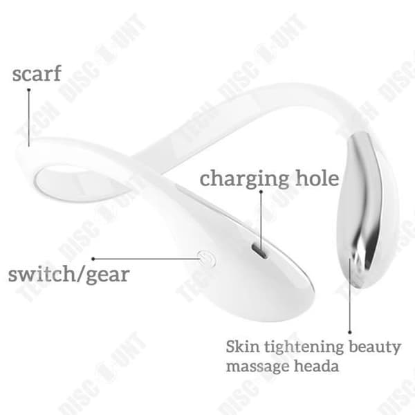 TD® Micro-current ansiktslyftinstrument V-face artefakt ansiktsmassageapparat lyft och åtstramande smart skönhetsinstrument E