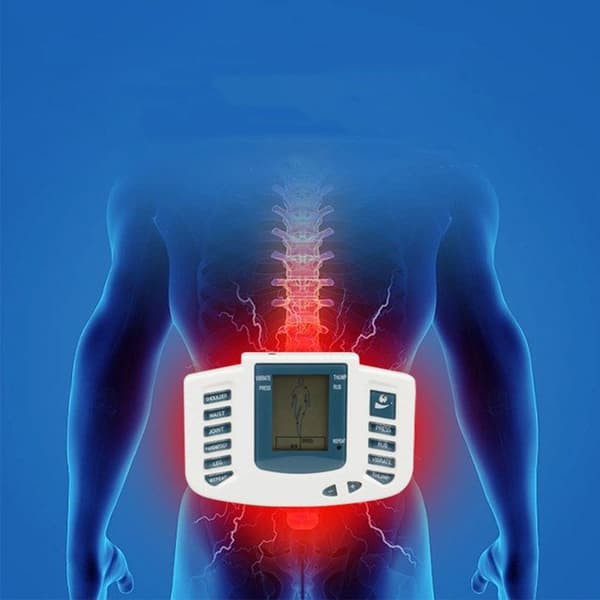 Nytt Elektriskt Stimulator Massageterapi för muskler, Puls tiotals Akupunktur med terapi toffel +
