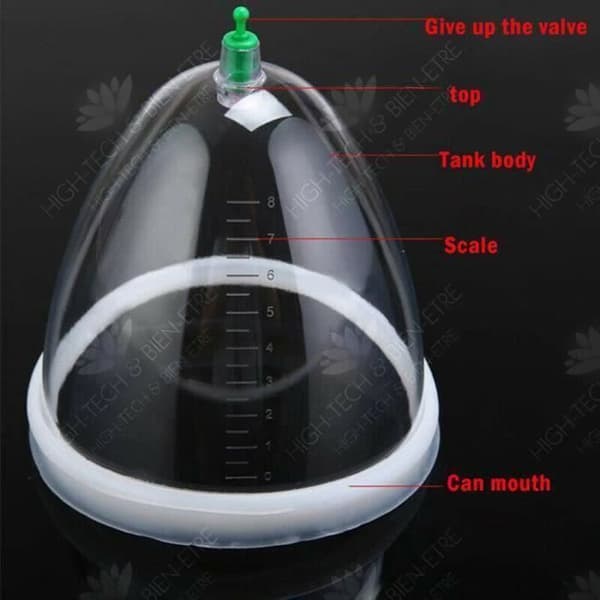 HTBE® Women's Health Massage Koppningsmaskin för Kvinnor Massager Bröst Massager Vakuum Koppning Maskin för Kvinnor