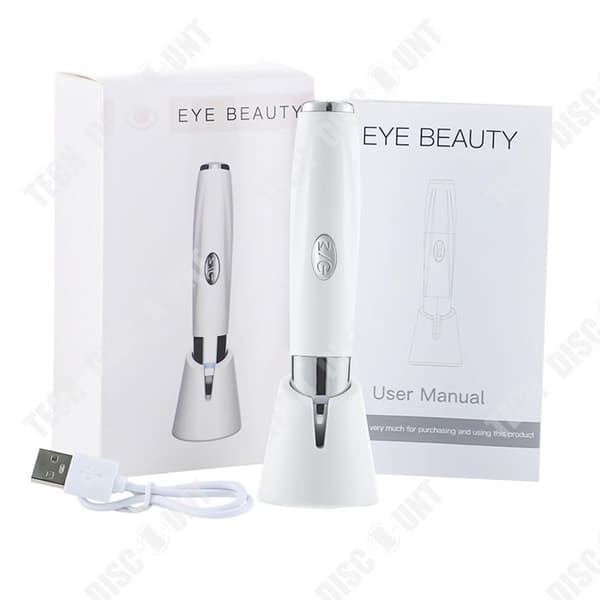 TD® 42℃ Uppvärmd anti-rynkor anti-aging ögonmassageapparat med högfrekventa vibrationer Tar bort rynkor mörka ringar-föryngrar