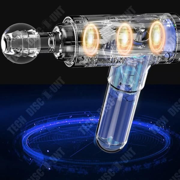TD® Fascia Gun Muscle Relaxer Massager Hushålls Nackmembran Deep Fitness Small Muscle Membran Gun Muscula Gun