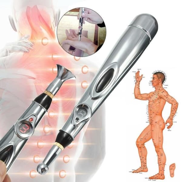Meridian Energy Pen Elektrisk laserpenna Akupunkturterapi Kroppsmassager Hälsa Skönhetsverktyg