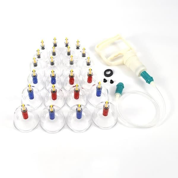 24-pack kinesisk koppning vakuumterapi massageapparat koppningsset