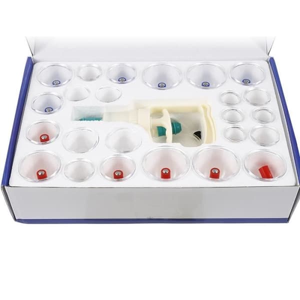 24-pack kinesisk koppning vakuumterapi massageapparat koppningsset