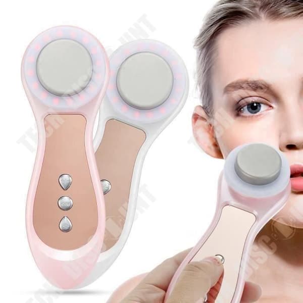 TD® 4 i 1 massagemaskin - LED-instrument för hudföryngring Vit