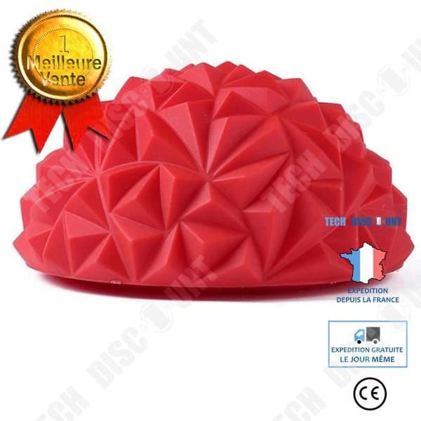 TD® Massager Spiky Massageboll PVC Fot Triggerpunkt Stressavlastning Yoga Massager yogatillbehör 1053