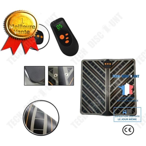 TD® Fotkudde Fotmassageapparat Privatläge Fotmassagemaskin. Lindra trötthet i fotmuskler