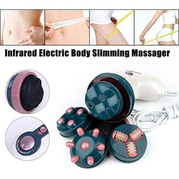 TD® Vibrerande elektriska ryggfötter Cervikal massageapparat Kvinna Professionell Avslappnande massageanordning Ergonomisk multifunktionskropp