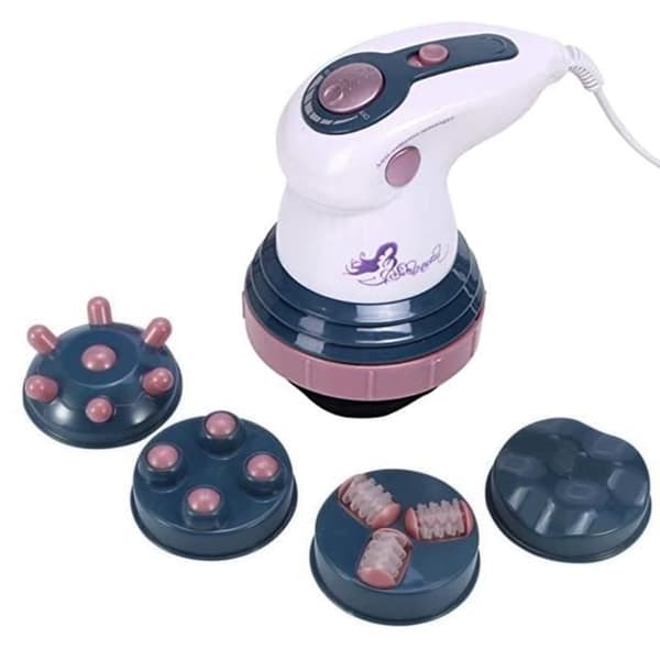 TD® Vibrerande elektriska ryggfötter Cervikal massageapparat Kvinna Professionell Avslappnande massageanordning Ergonomisk multifunktionskropp