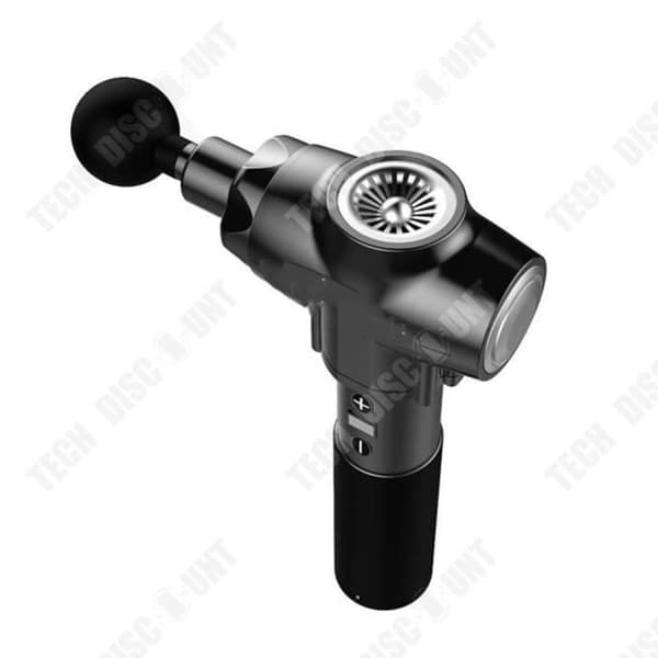 TD® Portable Massager Deep Muscle Massager Therapy Massage Machine Low Black European Regulation