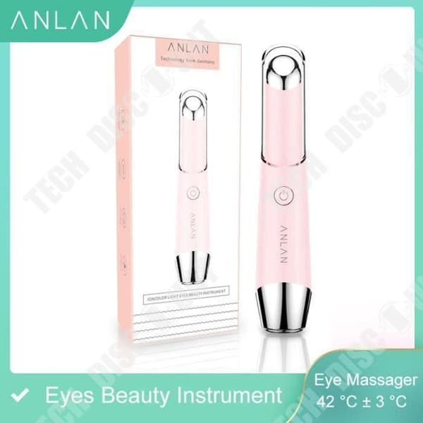 TD® MANUELL MASSAGERENHET,ANLAN Eye Massager Anti Aging Wrinkle Eye Patch Ion Relief Massage Machine