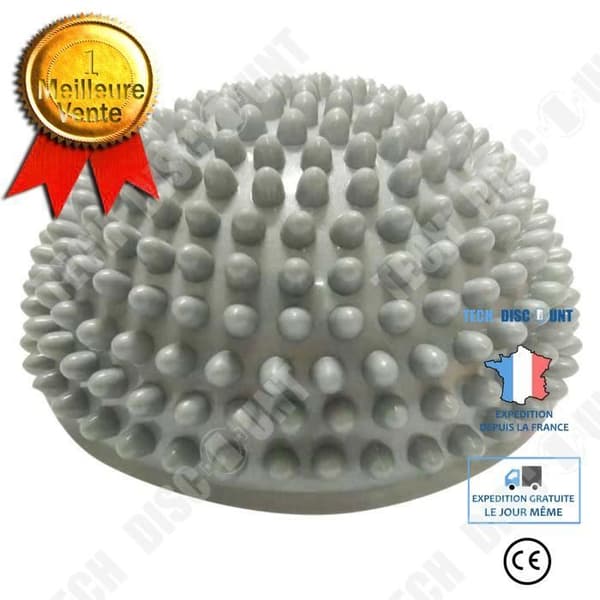 TD® Massager Spiky Massage Ball PVC Foot Trigger Point Stress Relief Yoga Massager yogatillbehör