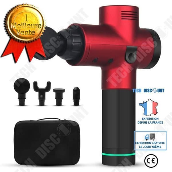 TD® Muscle Massage Gun Sports Therapy Massager Kroppsavslappning Smärtlindrande massagemaskin