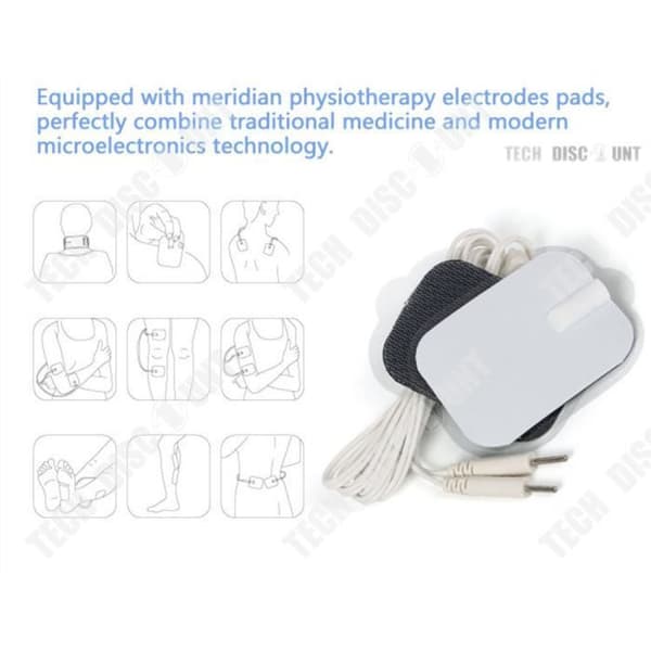 TD® Cervical Spine Massage Device Vit Multifunktionell Massage Intelligent Fjärrkontroll Värme Pulsmassage